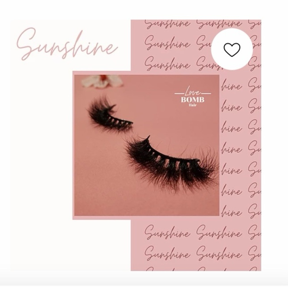 Love Bomb Black False Eyelashes